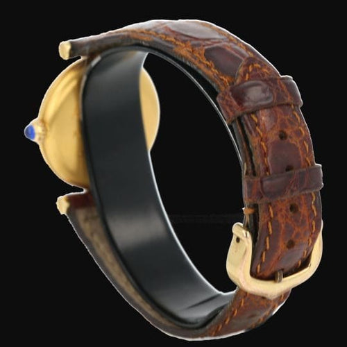 Montre Cartier Montre Must De Cartier Vermeil 58 Facettes MT44879