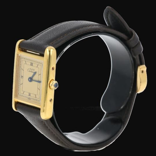 Montre Cartier Montre Tank Vermeil 58 Facettes MT44883