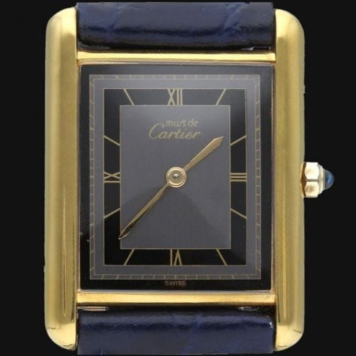 Montre Cartier Montre Tank Vermeil 58 Facettes MT44884