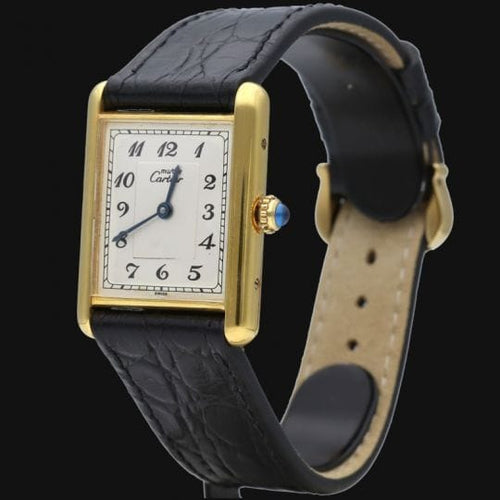 Montre Cartier Montre Tank Vermeil 58 Facettes MT44885