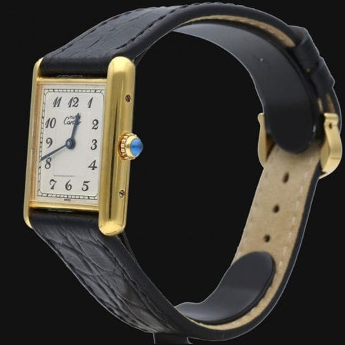 Montre Cartier Montre Tank Vermeil 58 Facettes MT44885