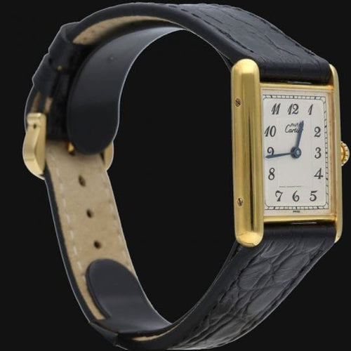 Montre Cartier Montre Tank Vermeil 58 Facettes MT44885