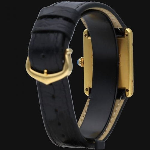 Montre Cartier Montre Tank Vermeil 58 Facettes MT44885