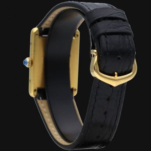 Montre Cartier Montre Tank Vermeil 58 Facettes MT44885