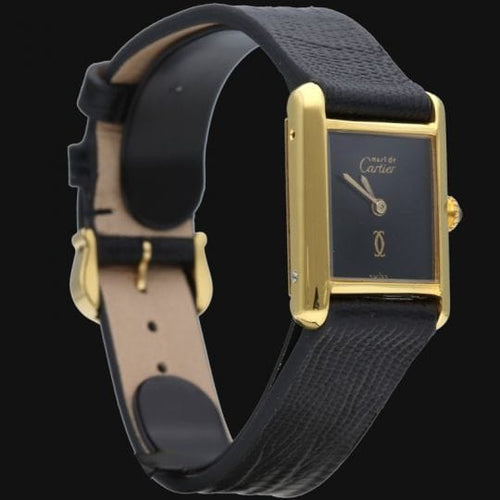 Montre Cartier Montre Tank Vermeil 58 Facettes MT44889