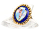 Broche Broche Napoléon III en or jaune 18 carats sertie d’émail 58 Facettes B751