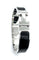 Bracelet Hermès Click H - Bracelet fin en émail argenté 58 Facettes 250145