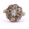 Bague 54 Bague ancienne - Bague grappolo en or 18 carats et diamants 58 Facettes AN526 (00219)