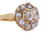 Bague 54 Bague ancienne - Bague grappolo en or 18 carats et diamants 58 Facettes AN526 (00219)