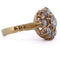 Bague 54 Bague ancienne - Bague grappolo en or 18 carats et diamants 58 Facettes AN526 (00219)