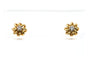 Boucles d'oreilles Boucles d'oreilles Art déco en or jaune 18 carats et diamants taille brillant (0,08 ct) 58 Facettes B722
