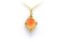 Pendentif Pendentif Art déco en or jaune et blanc 18 carats serti d’un camée 58 Facettes 23058