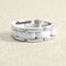 Bague 55 CHANEL Ultra - Bague moyen modèle en or blanc et céramique 58 Facettes OC-61J00145