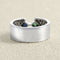 Bague 52 Bague bandeau en or gris 18 carats, émeraude, saphir et diamants 58 Facettes OC-61E00504