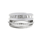 Structure - Bague en or blanc et diamants baguette