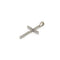 Pendentif Pendentif croix en or blanc et diamants 58 Facettes 260066R