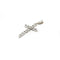 Pendentif Pendentif croix en or blanc et diamants 58 Facettes 260066R