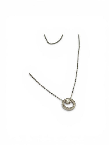 Collier Collier cercle en or blanc 18 carats et diamants naturels 58 Facettes 90862-ac12765