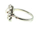 Bague 54 Belle Époque - Bague marguerite en platine et diamants 58 Facettes VINTAGE bague