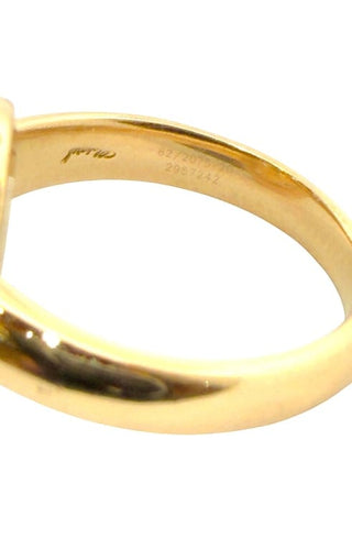 Bague 50 Chopard Happy Diamonds - Bague en or jaune 18 carats et diamants 58 Facettes 90812-ac12680