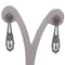 Boucles d'oreilles Boucles d'oreilles pendantes Art déco en platine et diamants 58 Facettes OR167 P19 (05519)
