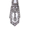 Boucles d'oreilles Boucles d'oreilles pendantes Art déco en platine et diamants 58 Facettes OR167 P19 (05519)