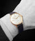 Montre Darwil - Montre-bracelet vintage boîtier doré, cadran blanc 58 Facettes