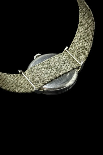 Montre Longines - Montre années 1930 en acier à remontage manuel 58 Facettes
