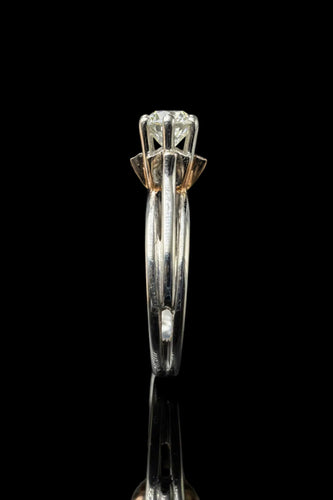 Bague 54 Solitaires - Bague solitaire en or blanc et diamant 0,67 ct 58 Facettes