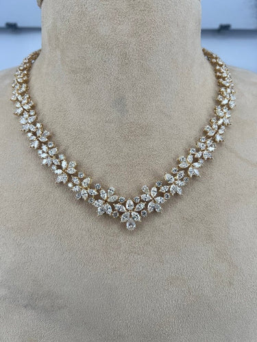 Collier Collier cocktail en or jaune 18K et diamants 58 Facettes NECK-122