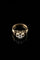 Bague 52 Art déco - Bague solitaire en or jaune 18K et diamant taille rose 58 Facettes