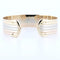 Bracelet Cartier - Bracelet jonc ouvert Double C en or jaune 18 carats 58 Facettes 73524