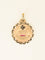 Pendentif AUGIS Médaille Amour ronde Plus Hier Moins Demain or jaune rubis 58 Facettes 1164.3