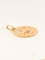 Pendentif AUGIS Médaille Amour ronde Plus Hier Moins Demain or jaune rubis 58 Facettes 1164.3