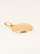 Pendentif AUGIS Médaille Amour ronde Plus Hier Moins Demain or jaune rubis 58 Facettes 1164.3