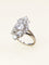 Bague 53 Bague marquise or blanc diamants taille ancienne 3,75 carats 58 Facettes 1253