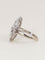 Bague 53 Bague marquise or blanc diamants taille ancienne 3,75 carats 58 Facettes 1253