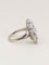 Bague 53 Bague marquise or blanc diamants taille ancienne 3,75 carats 58 Facettes 1253