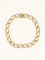 Bracelet ROLLANG & Cie Bracelet chaîne maillons ovales or jaune - Années 1970 58 Facettes 0009