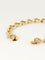 Bracelet ROLLANG & Cie Bracelet chaîne maillons ovales or jaune - Années 1970 58 Facettes 0009