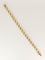 Bracelet ROLLANG & Cie Bracelet chaîne maillons ovales or jaune - Années 1970 58 Facettes 0009