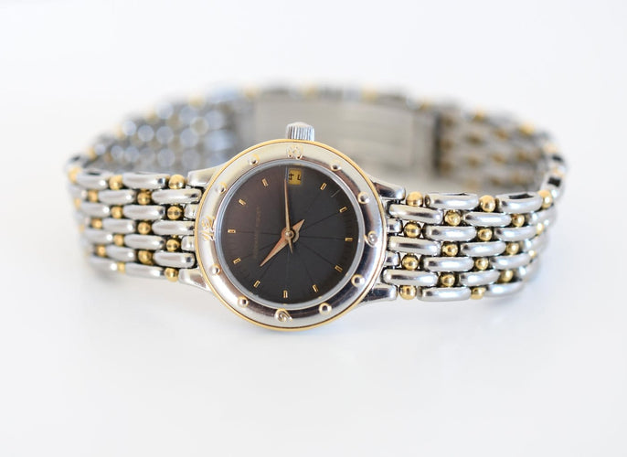 Montre Audemars Piguet Meridian - Montre-bracelet en or jaune 18 ct et acier (1989) 58 Facettes AUP-200
