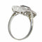 Bague 54 Bague Art déco en platine avec saphir et 50 diamants taille rose 58 Facettes 26022-0153