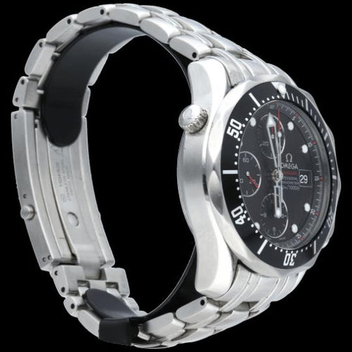 Montre Omega Seamaster Diver 300M - Montre chronographe automatique en acier 58 Facettes MT45555