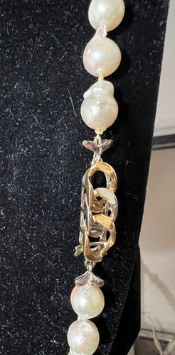 Collier Collier sautoir - 70 perles de culture baroques, fermoir en or 18K 58 Facettes 932