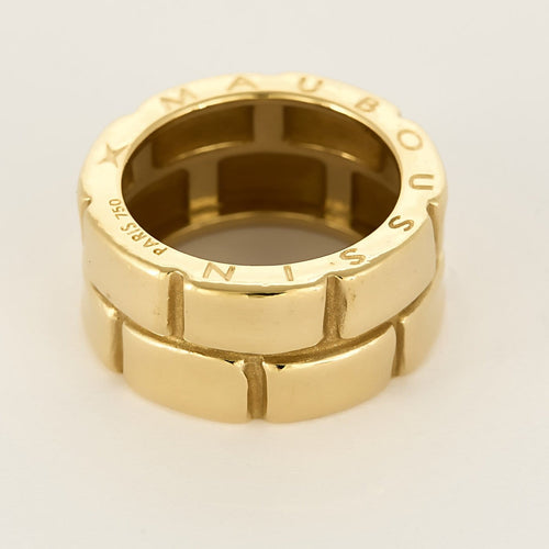 Bague 50 Mauboussin Amour de ma vie - Bague en or jaune 58 Facettes CLA0817-1