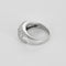 Bague 50.5 Bague jonc en or blanc 18K sertie de diamants (env. 2 ct) 58 Facettes EVR2882