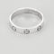 Bague 53 Cartier Love - Bague petit modèle en or blanc 18K 58 Facettes MAR1101