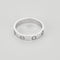 Bague 53 Cartier Love - Bague petit modèle en or blanc 18K 58 Facettes MAR1101