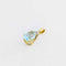 Pendentif Pendentif en or jaune 18 carats, topaze et diamants 58 Facettes 32245